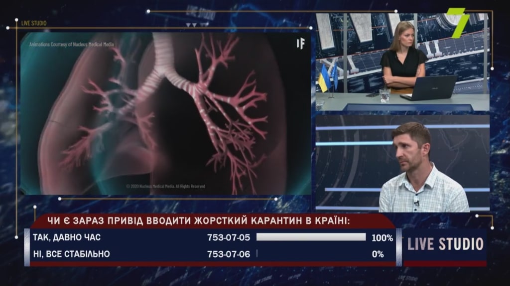 Андрей Степаненко. Карантин, COVID-19, ограничения. 7 канал, интервью.