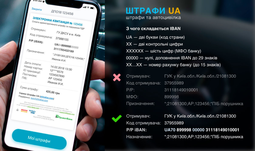 перевірити наявність штрафів онлайн