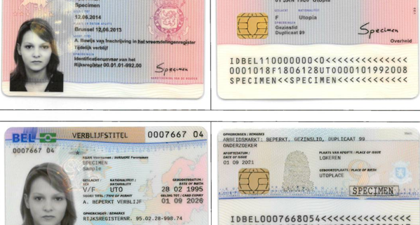 Помощь украинцам в Бельгии - Карта А (временная защита)